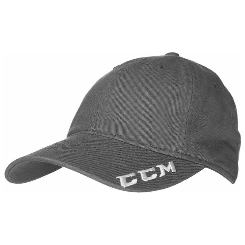 CCM Clothing Accessories CCM Team Slouch Adjustable Cap C6443 Gray