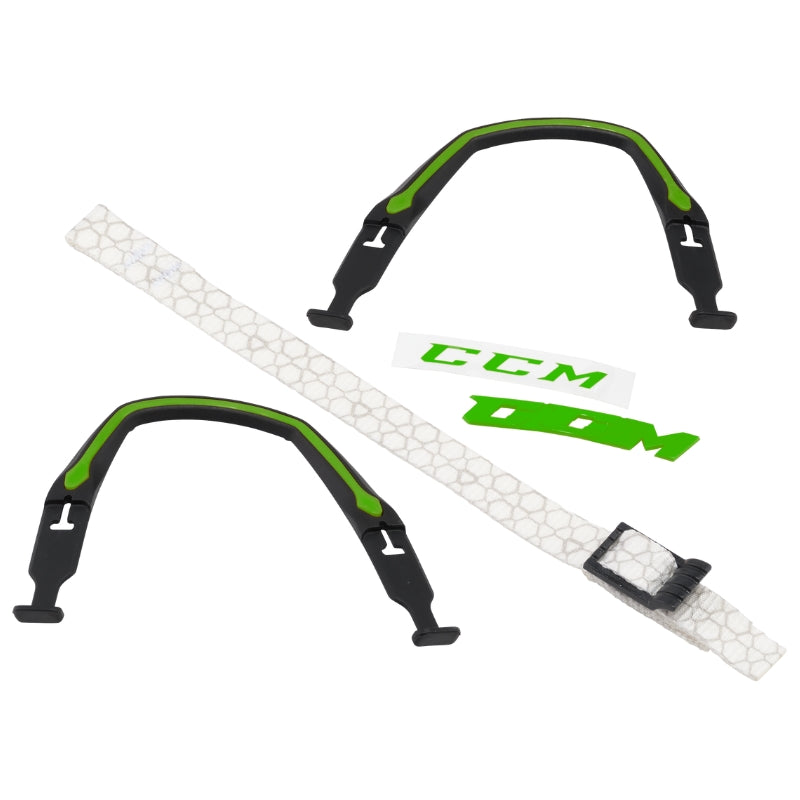 CCM Hockey Accessories CCM Super Tacks X Logos Earloop Strap Helmet Accessory ACCTKXE