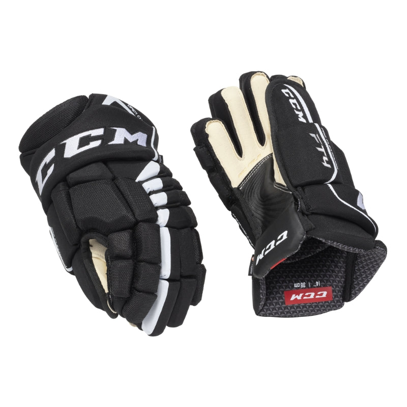 CCM Hockey Gloves CCM Jetspeed FT4 Hockey Gloves Junior HGFT4:JR