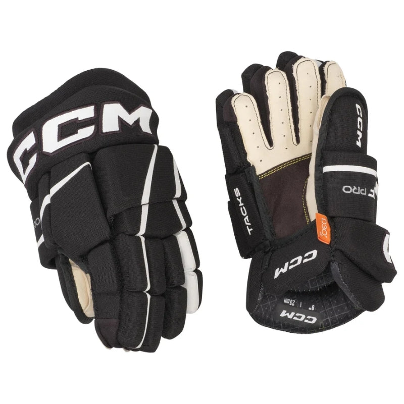 CCM Hockey Gloves CCM Tacks XF Pro Hockey Gloves Youth 2024 Size 8 9 inch