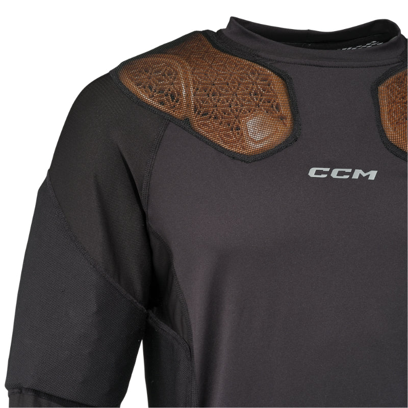 CCM Hockey Goalie Long Sleeve Base Layers CCM Tacks Pro (2026) Senior BLTGTKPRO-SR Black wicking breathable close-fitting