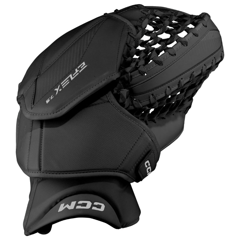 CCM Hockey Goalie Gear CCM EFLEX 7.9 Hockey Goalie Glove Intermediate 2025 Black REG