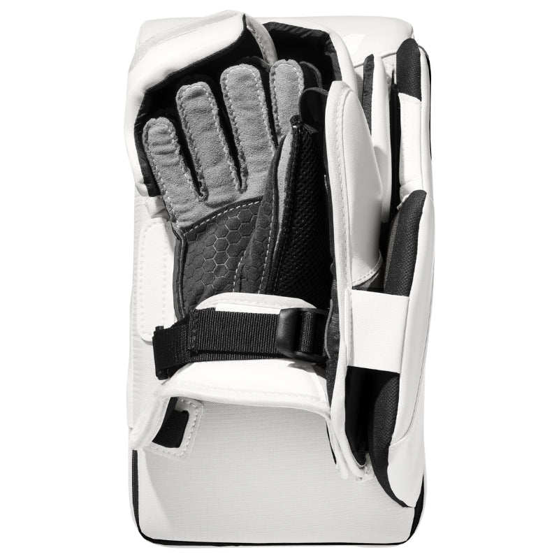 CCM Hockey Goalie Gear CCM Phenom Goalie Blocker Junior GBPHNM-JR White 2025