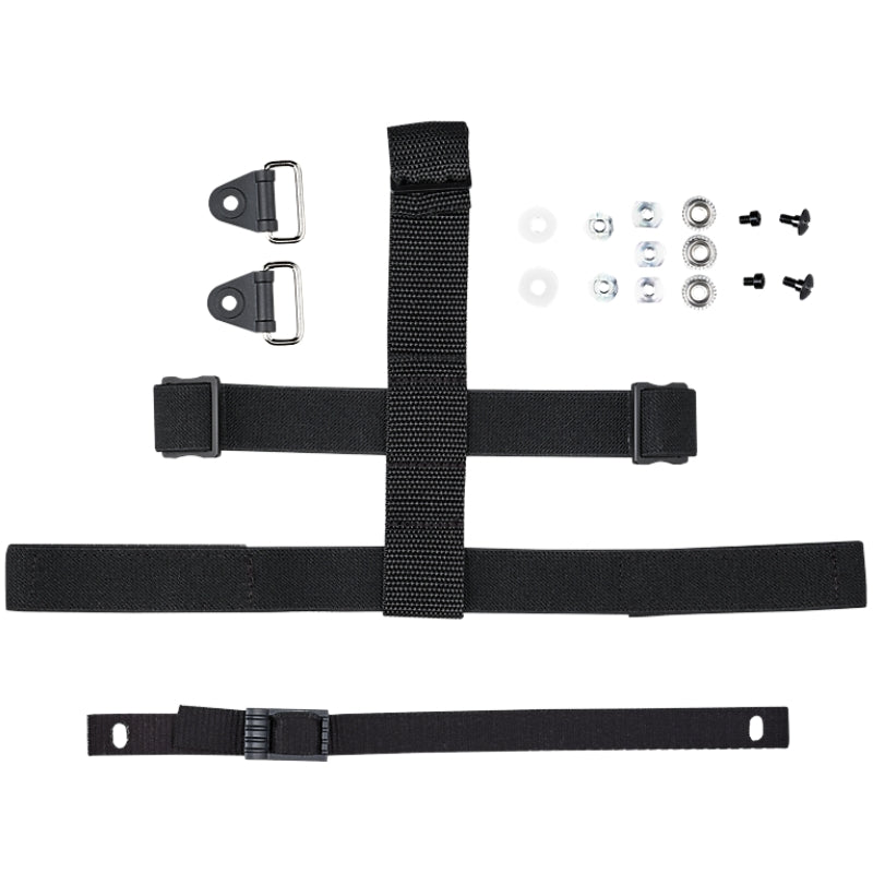 CCM Hockey Goalie Mask Parts CCM F5 Facemask Replacement Strap Kit (2025) ACMKITF5 Black