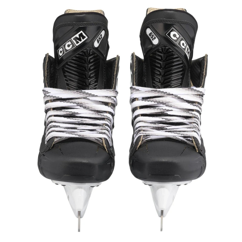 CCM Tacks 652 Pro Hockey Skates Senior front of both skates