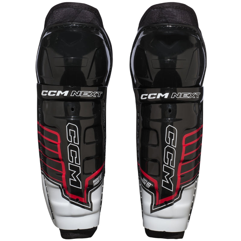 CCM Hockey Protective CCM NEXT26 Shin Guards (2026) Youth SGNEXT26-YT Black/Gray/Red