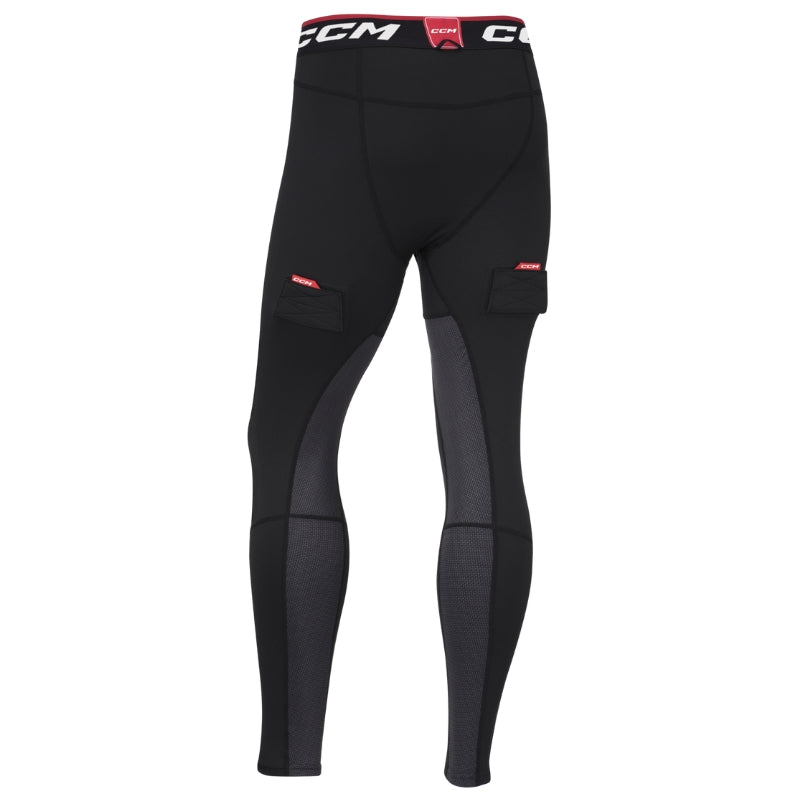 CCM Hockey Protective Gear CCM Baselayer Hockey Jock Pants with Gel Application Senior PCJ2BG:AD