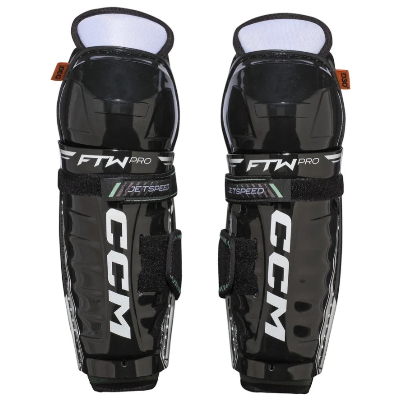 CCM Hockey Protective Gear CCM JetSpeed FTW Pro Hockey Shin Guards Youth 2026