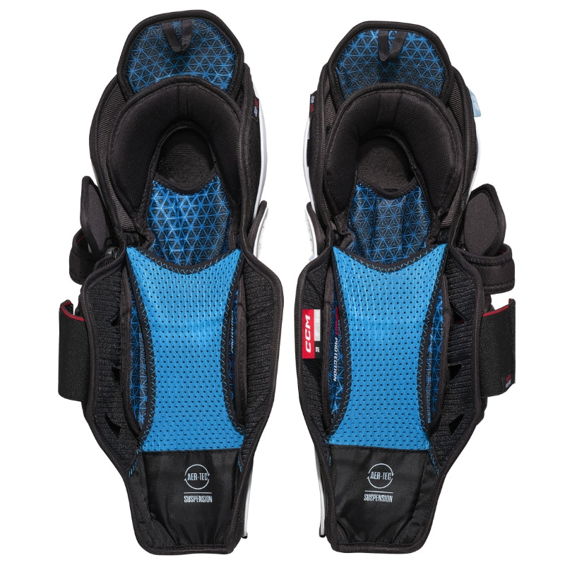 CCM Hockey Protective Gear CCM Jetspeed FT8 Pro Hockey Shin Guards Senior 2025 SGFT8PRO-SR