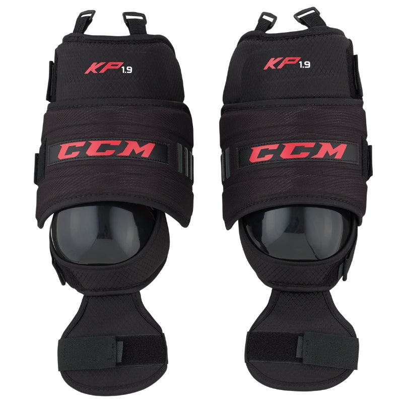 CCM Hockey Protective Gear CCM KP 1.9 Goalie Knee Pads Senior KP1.9SR