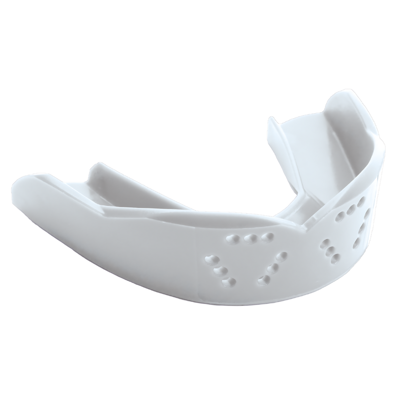 CCM Hockey Protective Gear CCM SISU 3D Tether Adult Mouthguard White
