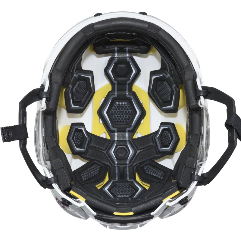 CCM Hockey Protective Gear CCM Tacks 310 Hockey Helmet Senior White Inside