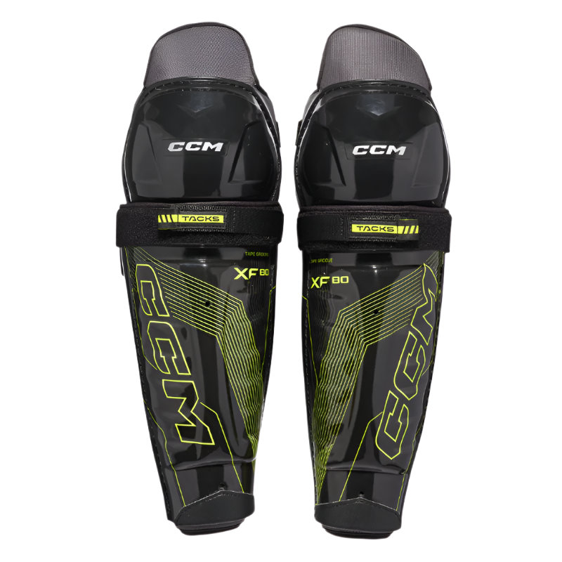 CCM Hockey Protective Gear CCM Tacks XF-80 Hockey Shin Guards Senior 2024