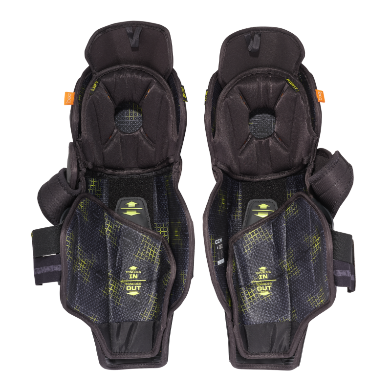 CCM Hockey Protective Gear CCM Tacks XF Pro Shin Guards Junior SPXFPRO:JR 2024