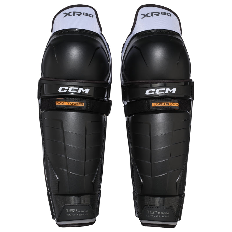 CCM Hockey Protective Gear CCM Tacks XR 80 Hockey Shin Guards Senior 2026