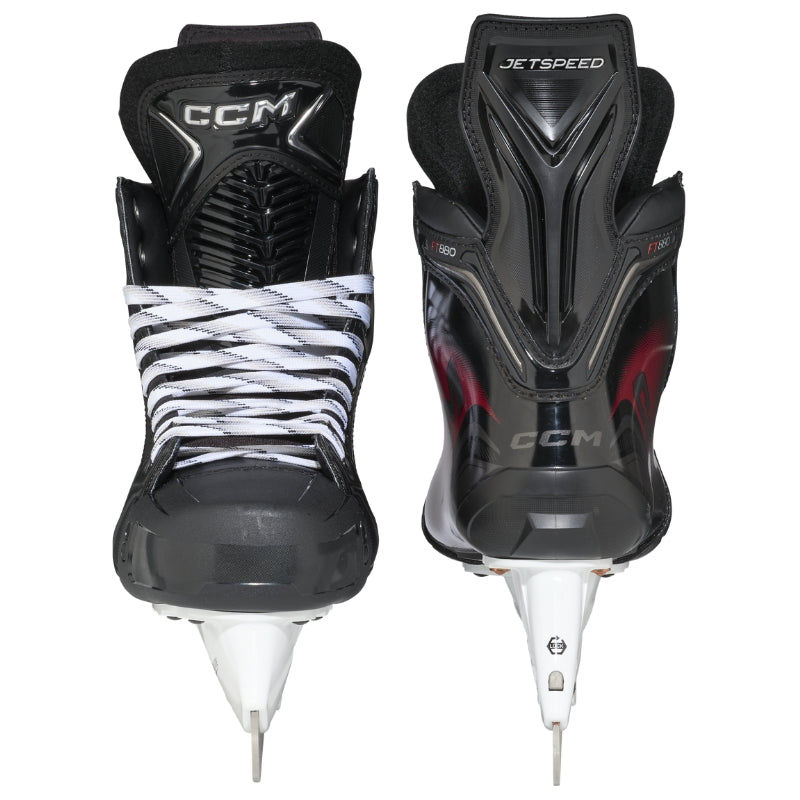 CCM Hockey Skates CCM Jetspeed 880 Hockey Skates Intermediate 2025 Front Back