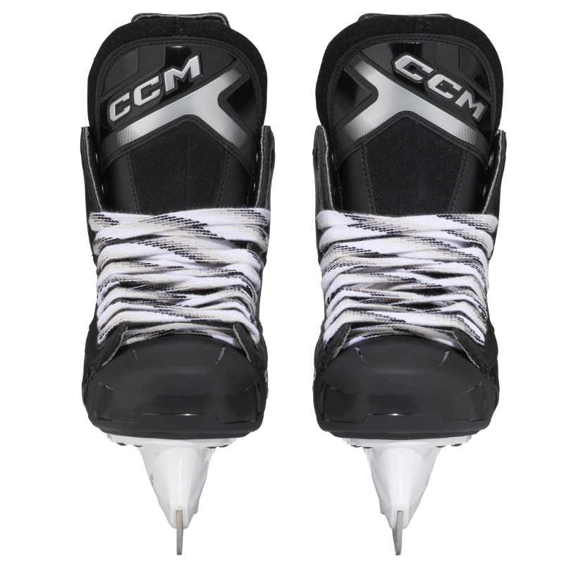CCM Hockey Skates CCM Tacks XF 70 Senior (2024) Black Gray front of both skates