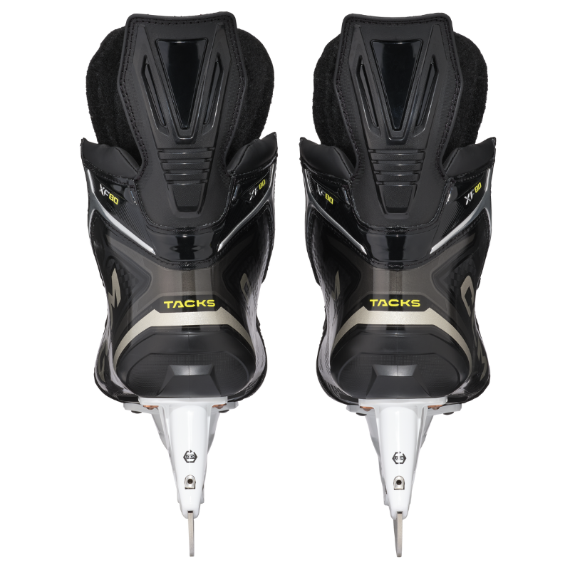 CCM Hockey Skates CCM Tacks XF 80 Senior (2024) Black back of both skates