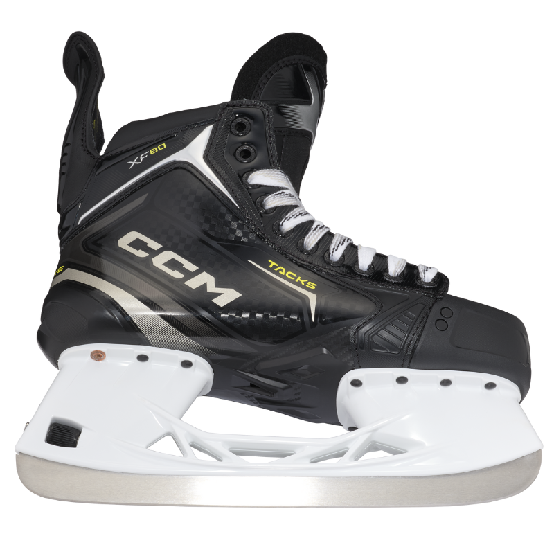 CCM Hockey Skates CCM Tacks XF 80 Senior (2024) Black bottom side facing right
