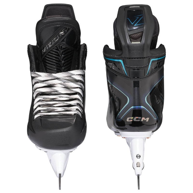 CCM Hockey Skates CCM Vizion Hockey Skates Intermediate 2026 Size 4 4.5 5 5.5 6 6.5