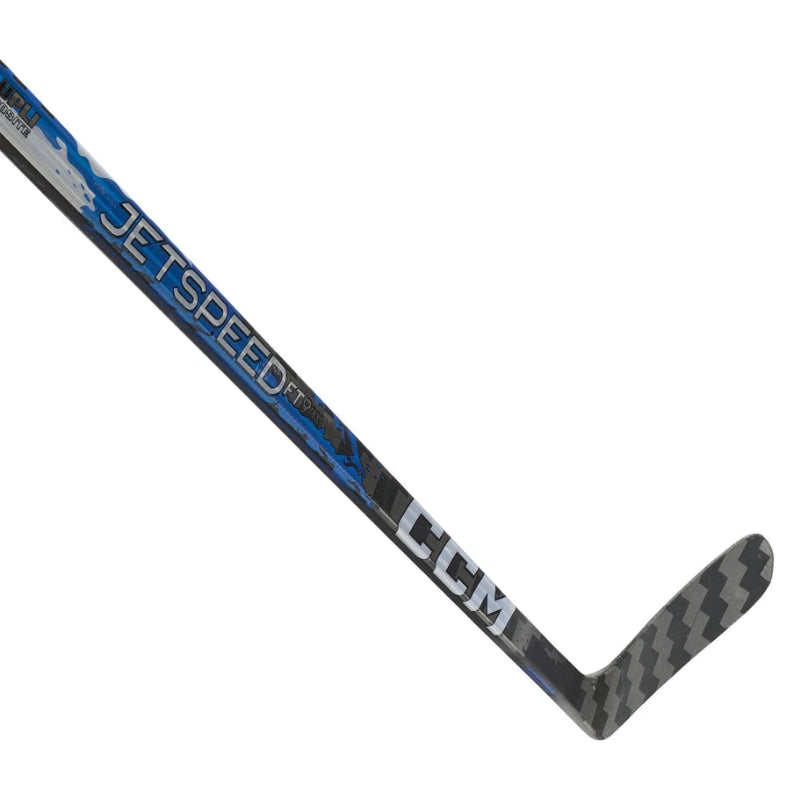 CCM Hockey Sticks CCM JetSpeed FT9 Pro Blue Hockey Stick Junior 2026 Left Right