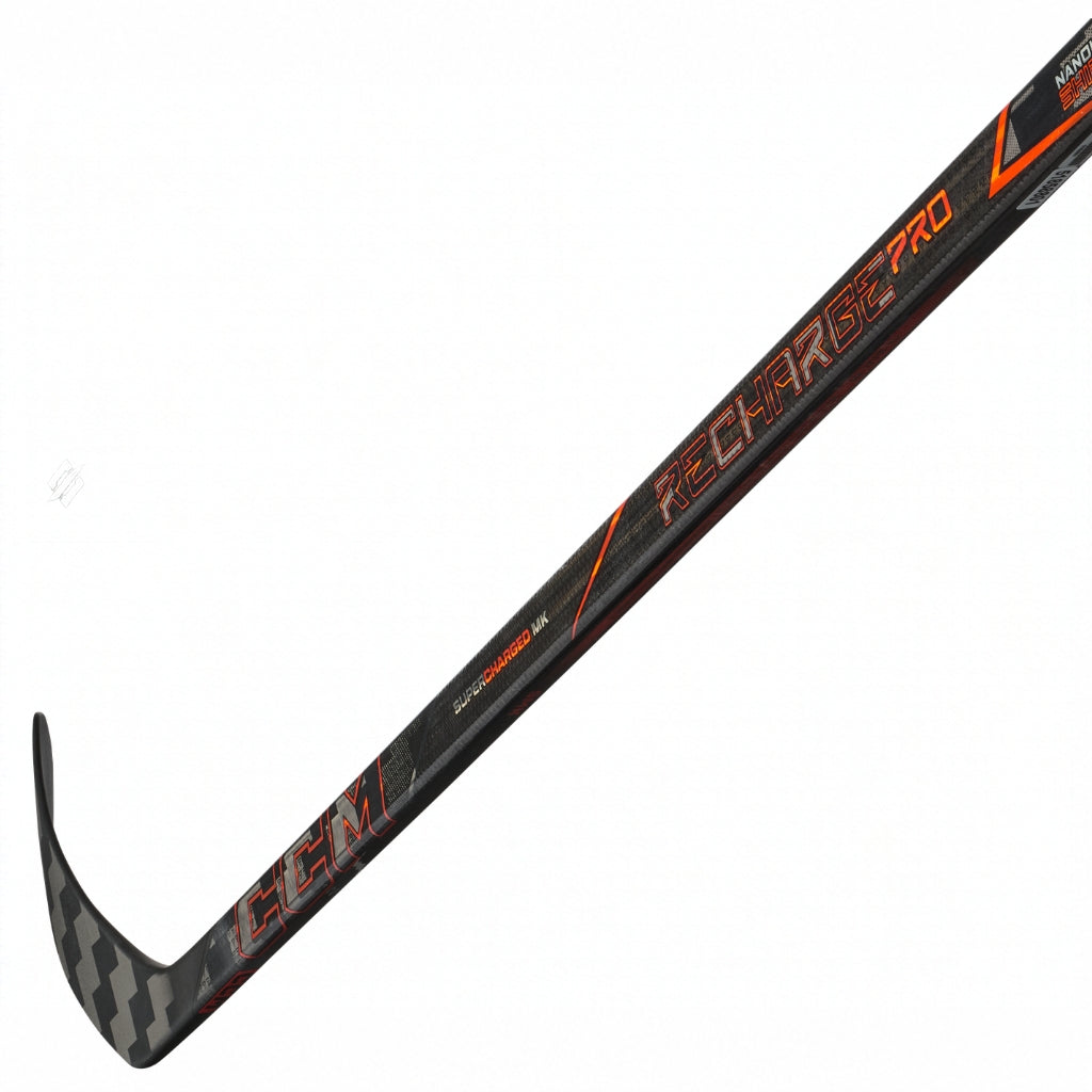 CCM Hockey Sticks CCM Tacks Recharge Pro Hockey Stick Youth 2026 Blade Curve P28 P29