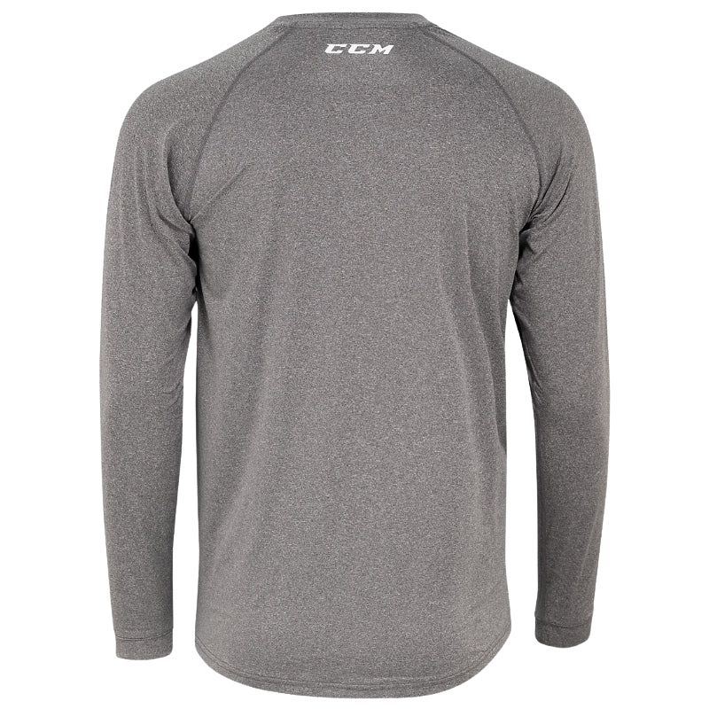 CCM Hockey Training Tops CCM Loose Fit Long Sleeve Top Senior 226BMTL005