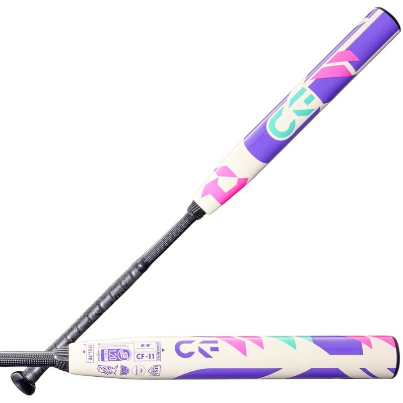 DeMarini Softball Bats DeMarini CF (-11) Fastpitch (2026) Youth White/Purple/Pink WBD263001