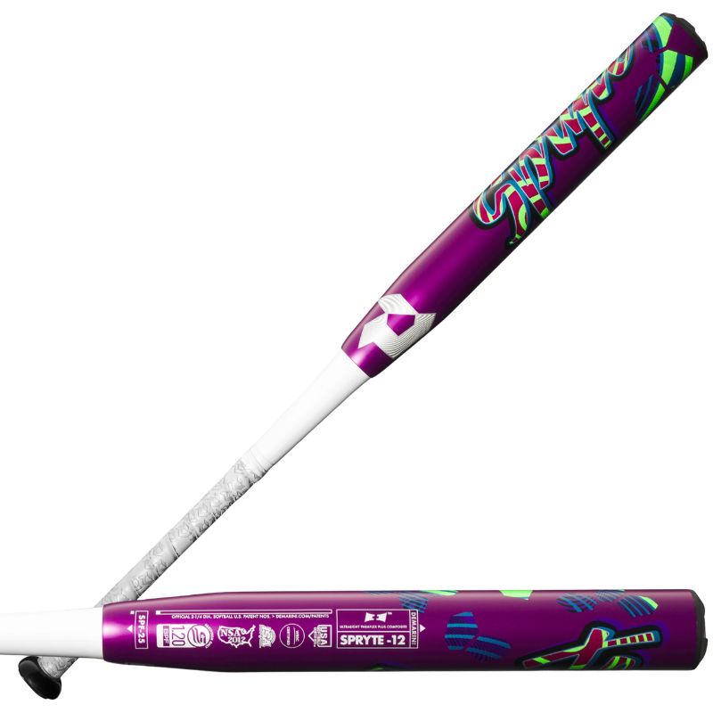 DeMarini Softball Bats DeMarini Spryte (-12) Fastpitch (2025) Youth Purple/White 30-31-inch 18-19oz WBD2553010