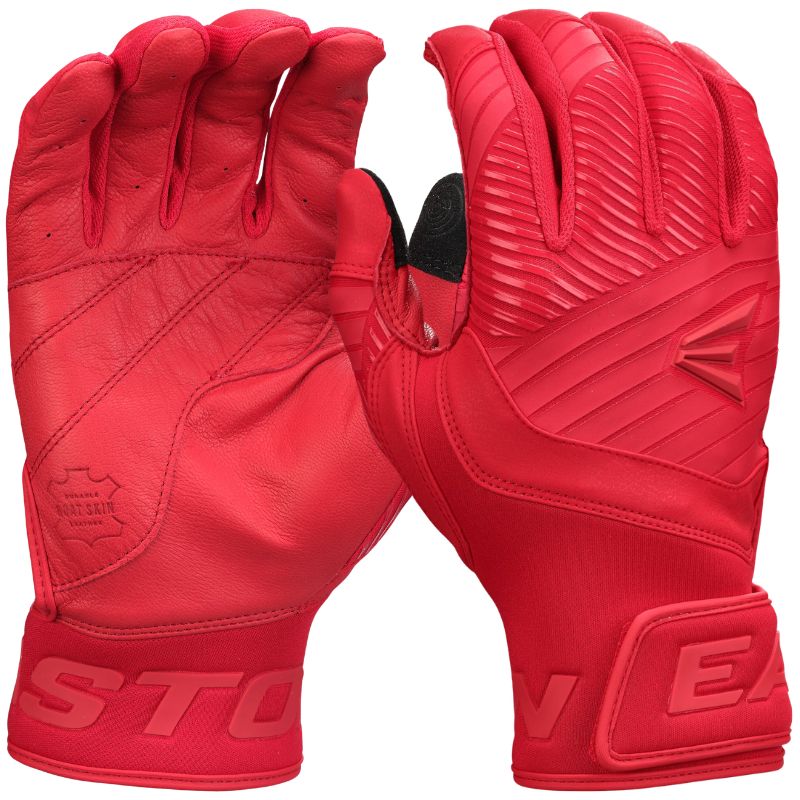 Easton Baseball and Softball Batting Gloves Easton Walk-Off Ethos Youth Spicy (Red) WO25YBG