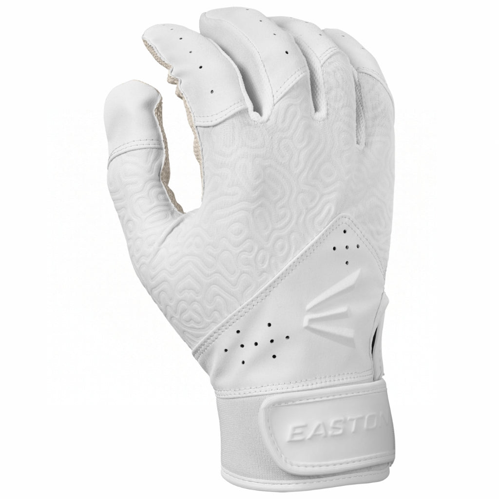 Easton Batting Gloves Easton Fundamental 2.0 Fastpitch Batting Gloves Adult White