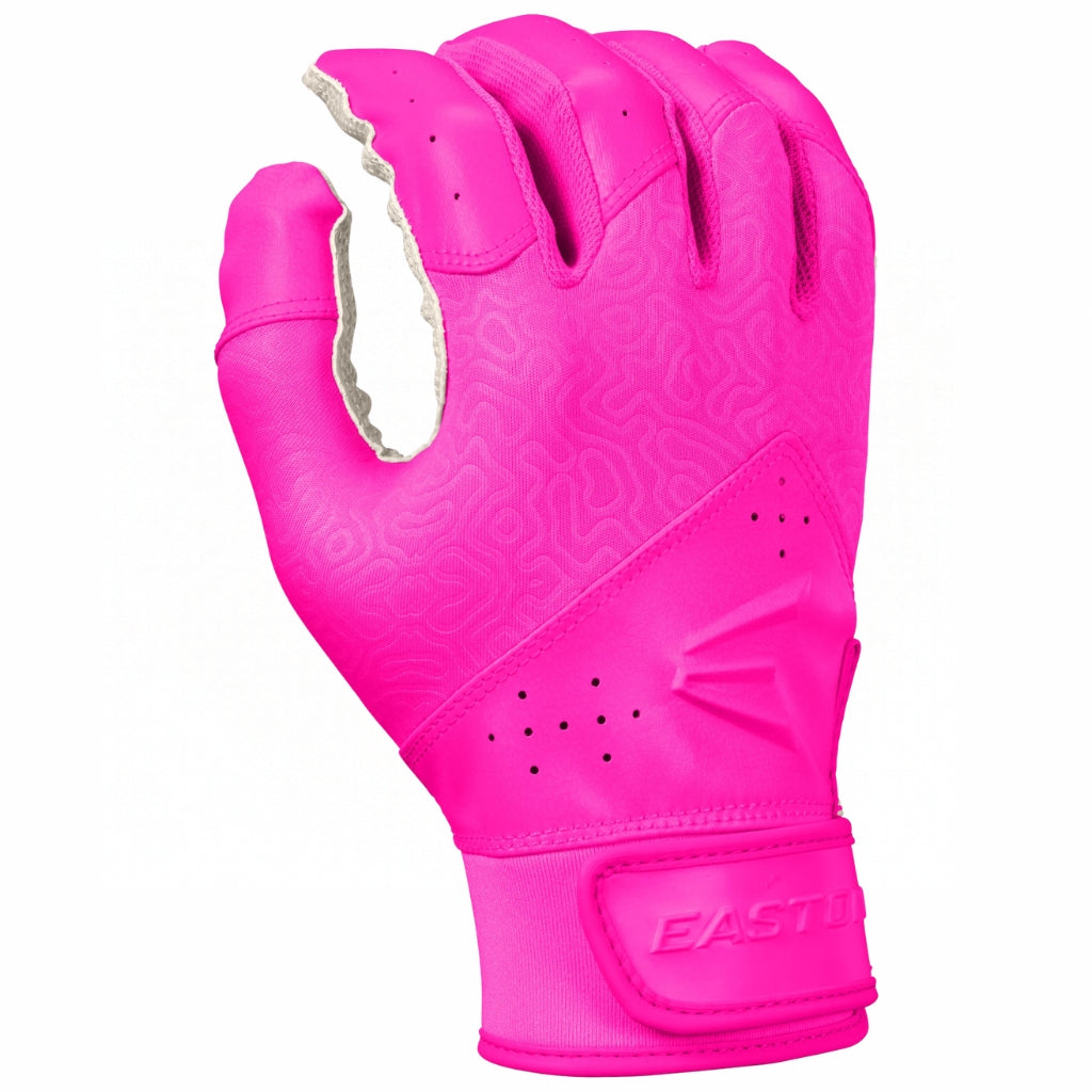 Easton Batting Gloves Easton Fundamental 2.0 Fastpitch Batting Gloves Youth Mint Pink