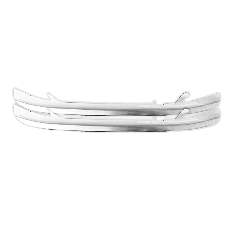Flare Ice Skate Blades Flare Skate Blades for Bauer LS Edge Holder Silver