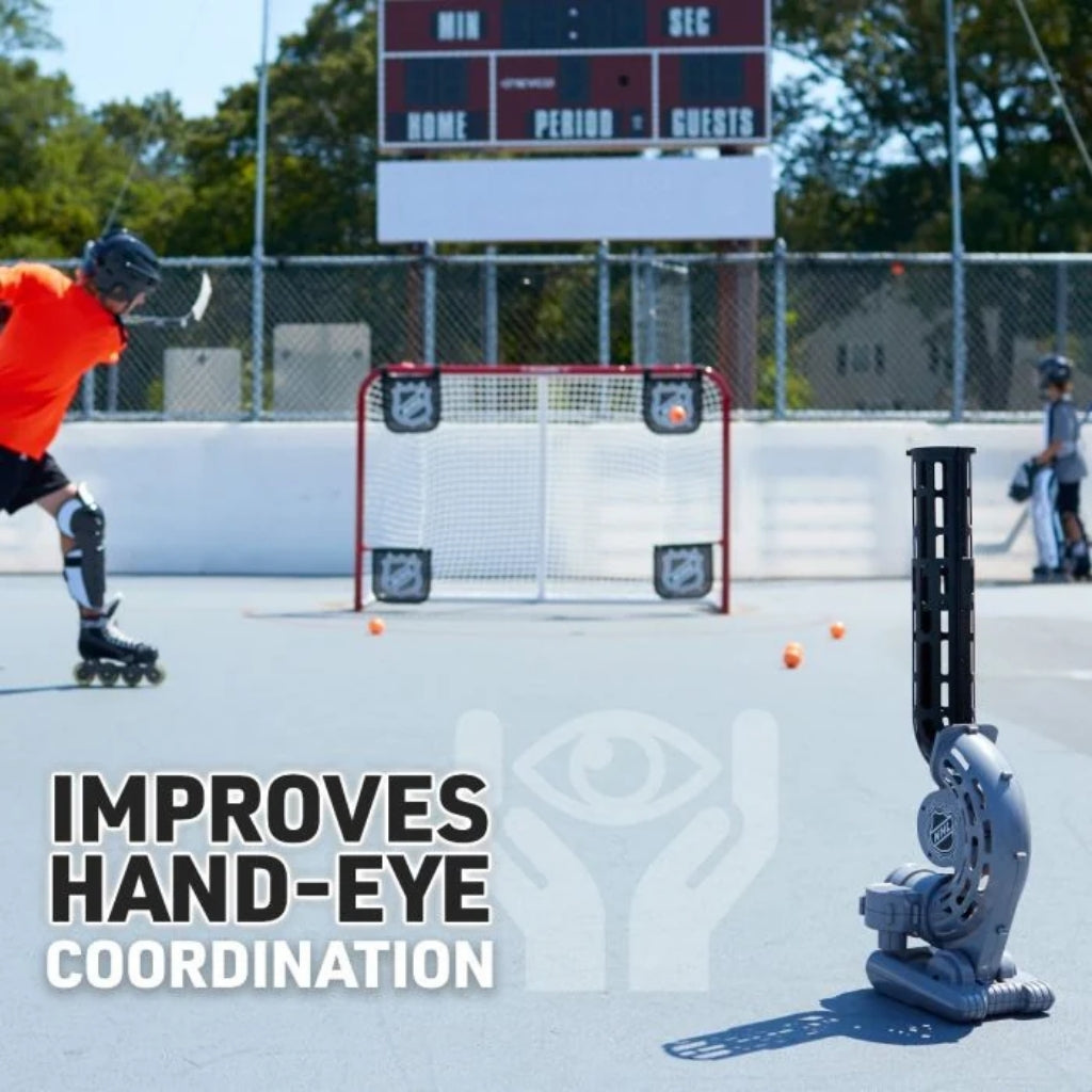 Franklin Hockey Training Franklin NHL One-Timer Hockey Passer Action