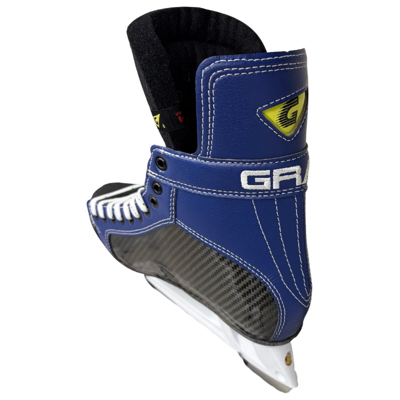 GRAF Hockey Skates GRAF G703 Pro Hockey Skates Custom All Blue Width Regular