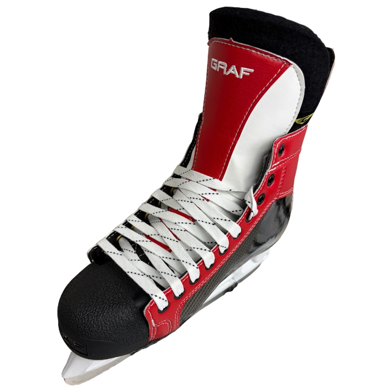 GRAF Hockey Skates GRAF G703 Pro Hockey Skates Custom All Red G703-CUSTOM