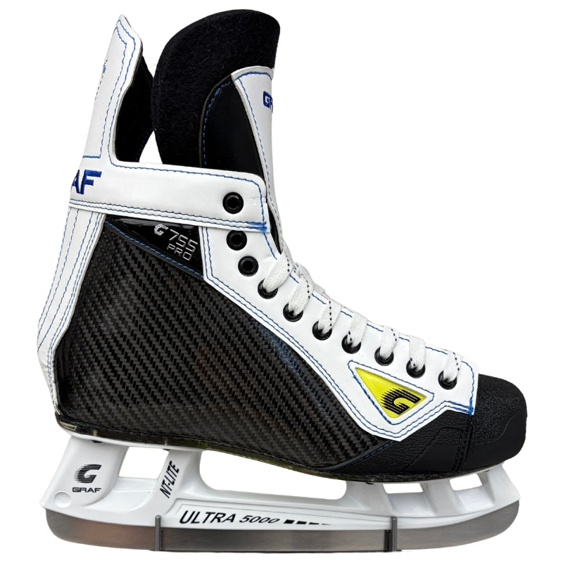 GRAF Hockey Skates GRAF G755 Pro Hockey Skates Custom Blue