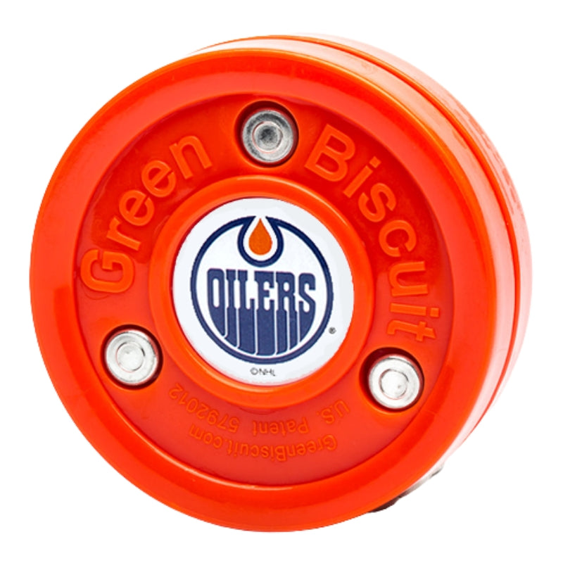 Green Biscuit Hockey Training Aids Green Biscuit NHL Puck GB-NHL-PK Edmonton Oilers