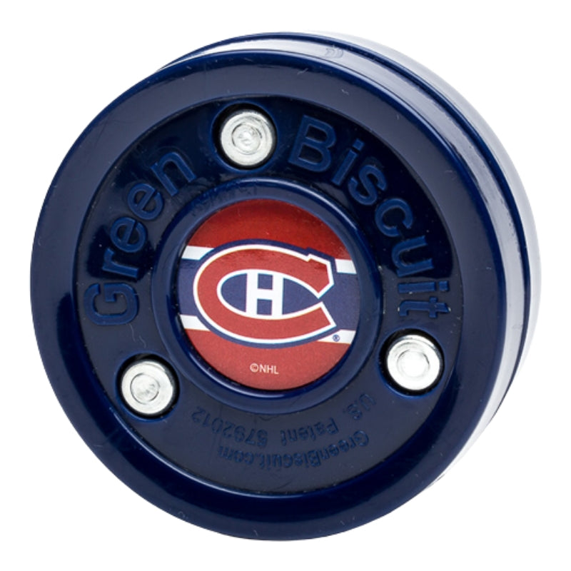 Green Biscuit Hockey Training Aids Green Biscuit NHL Puck GB-NHL-PK Montreal Canadiens