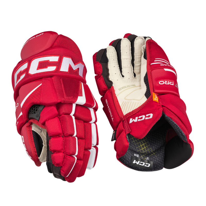 CCM Tacks XF Pro Hockey Gloves - Junior