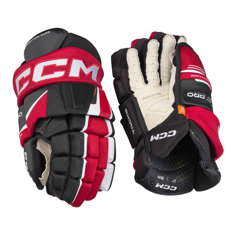 CCM Tacks XF Pro Hockey Gloves - Junior