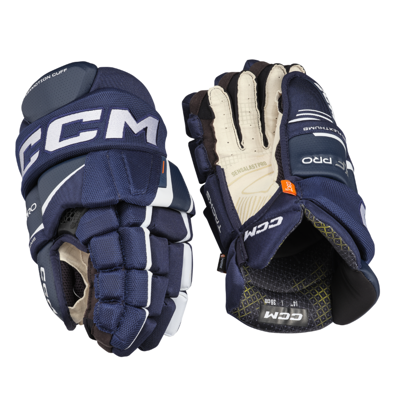 CCM Tacks XF Pro Hockey Gloves - Junior