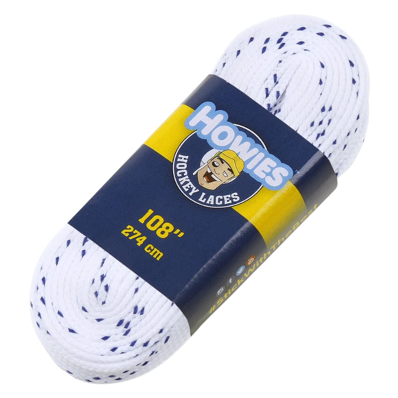Howies Skate Accessories Howies Cloth Hockey Skate Laces White 72" 84" 96" 108" 120"