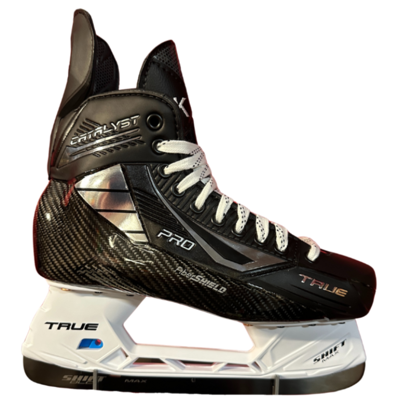 True Catalyst Pro Stock Skates Evgeny Kuznetsov 8.5 Wide side pointing right