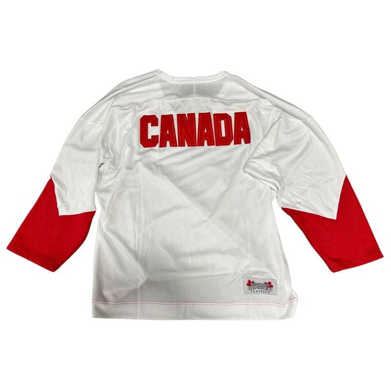 MadBrothers Hockey Jersey MadBrothers Team Canada 1972 Summit Series Jersey White Back