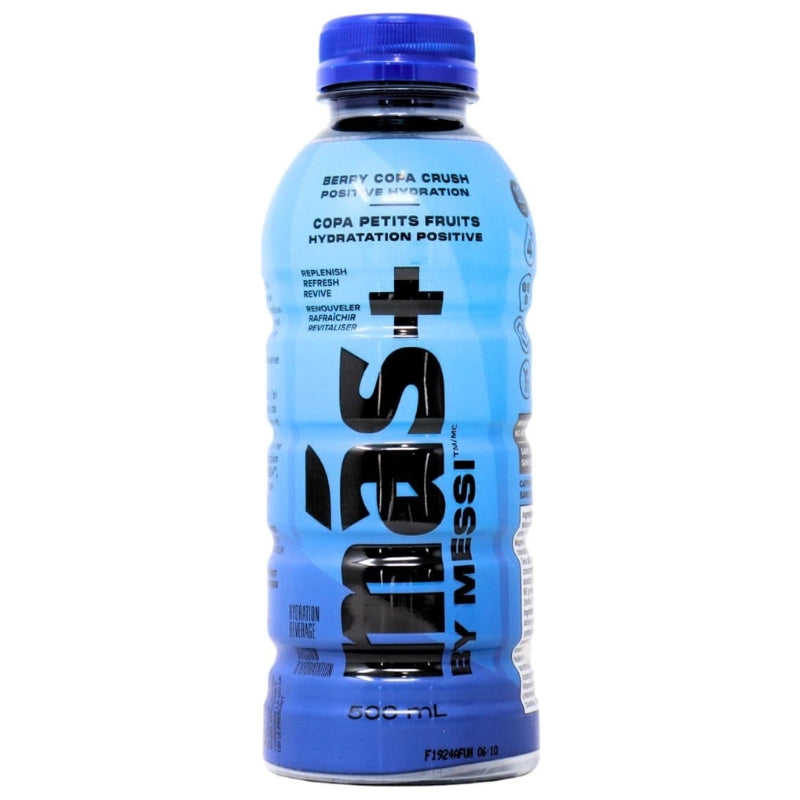 Mas+ By Messi Sports Drinks Mas+ By Messi Positive Hydration Drink Berry Copa Crush