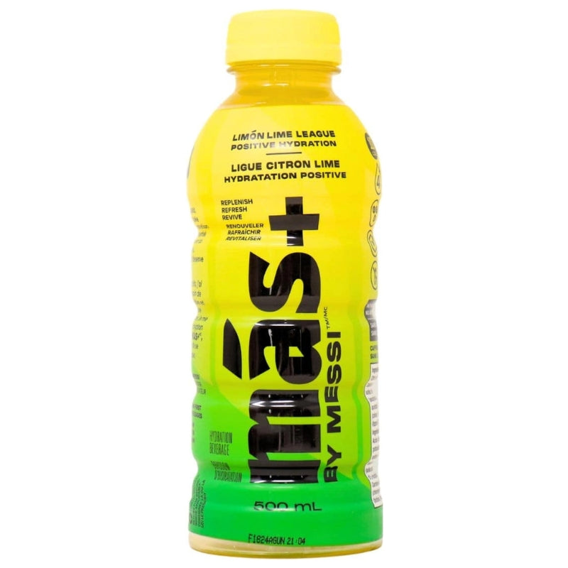 Mas+ By Messi Sports Drinks Mas+ By Messi Positive Hydration Drink Limon Lime League