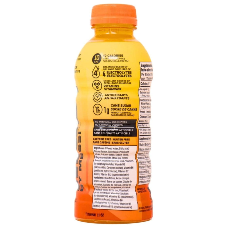 Mas+ By Messi Sports Drinks Mas+ By Messi Positive Hydration Drink Orange D’Or Ingredients