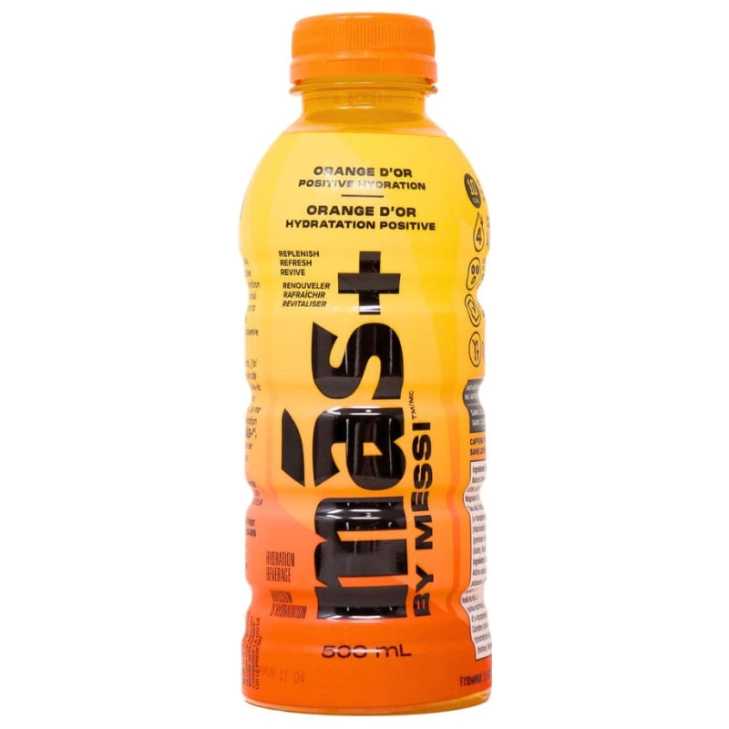 Mas+ By Messi Sports Drinks Mas+ By Messi Positive Hydration Drink Orange D’Or