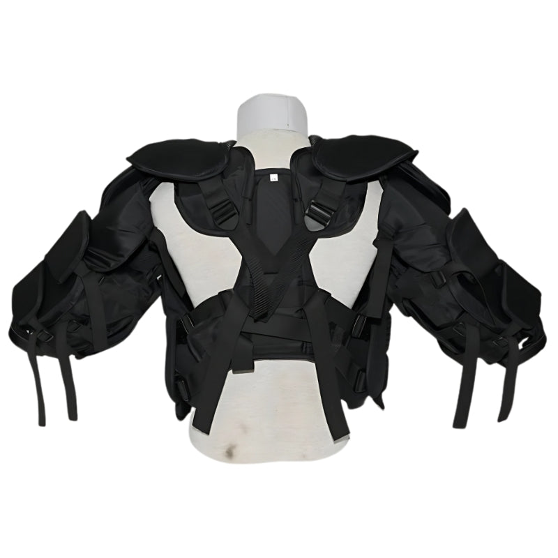 McKenney Lacrosse Goalie Gear McKenney Ultra 8000 CAT 3 Lacrosse Chest Protector Senior Black